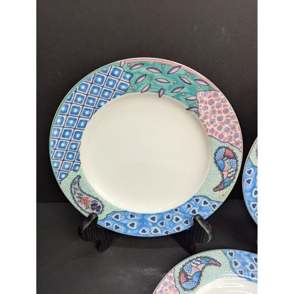 Studio Nova Medley Y0284 Salad Plate 8 1/4" Replacement Set of 3 Discontinued - Picture 1 of 11